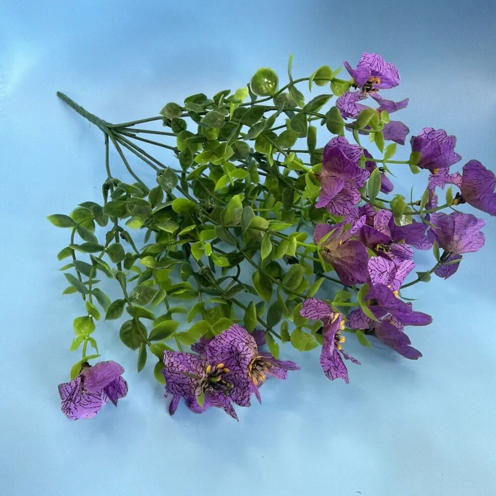 Artificial Flowers for Outdoors UV Resistant Fake Plants 6 Colors Included In $